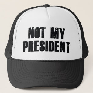 Casquette Pas mon président