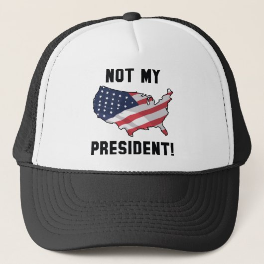 Casquette Pas mon président (Devant)