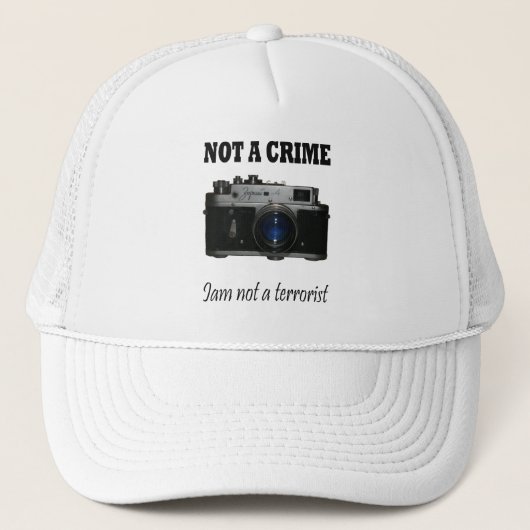 Casquette pas un crime (Devant)