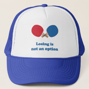 Casquette Pas un ping-pong d'option