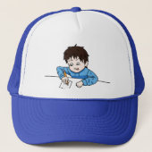 Casquette Passion pour le dessin (Devant)