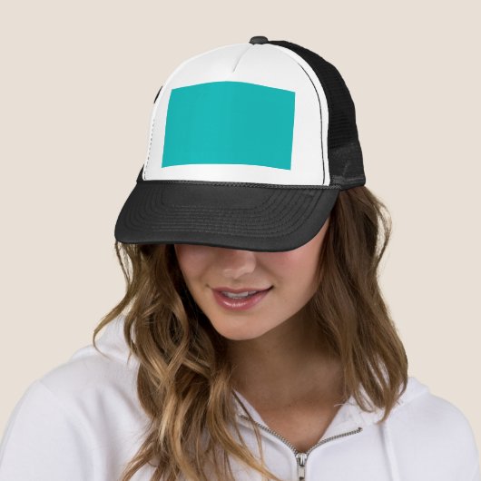Casquette Pastel Turquoise (En situation)