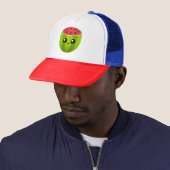 Casquette Pastèque (En situation)