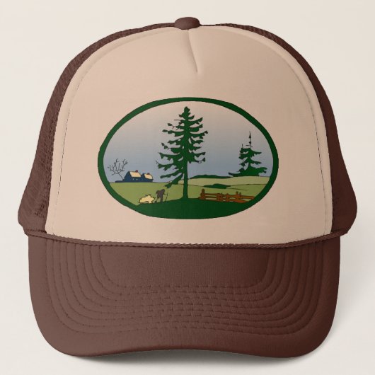 Casquette pastoral de campagne (Devant)