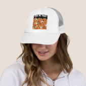 Casquette Patch Citrouille Haunted Halloween Ghosts (En situation)