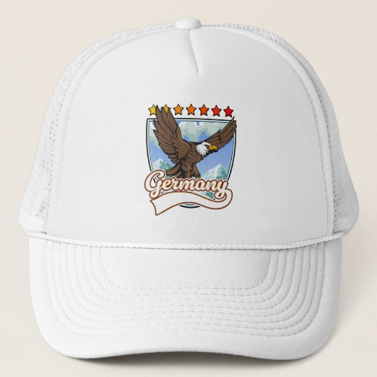Casquette Patch de voyage en Allemagne (Devant)