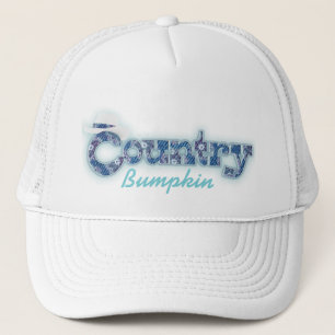 Casquette "Pâte à la campagne" denim bleu aqua blanc casquet