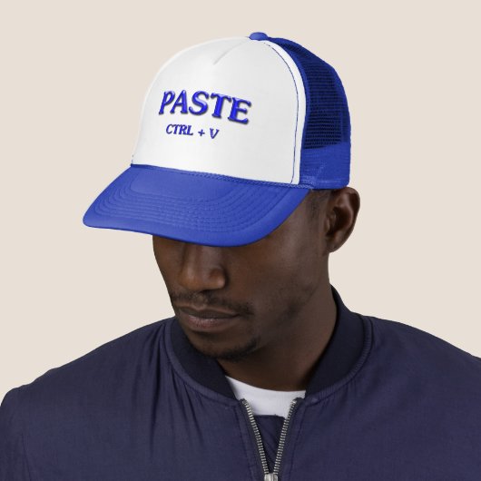 CASQUETTE PÂTE CTRL + V (En situation)