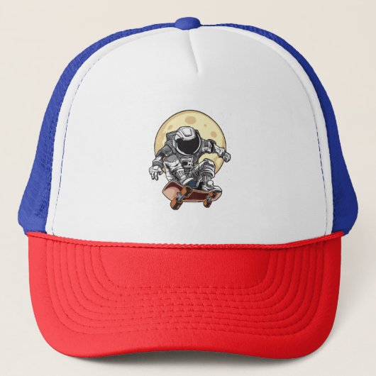Casquette Patin Astronaute (Devant)