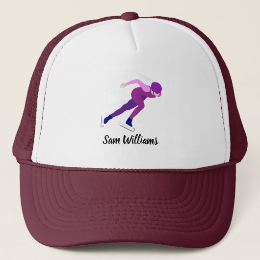 Casquette Patinage de vitesse (Devant)
