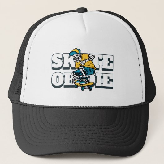 Casquette Patinage Ou Mourir (Devant)