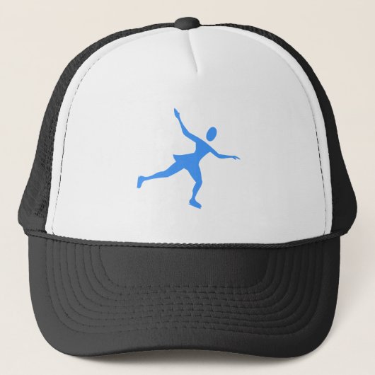 Casquette Patinage sur glace - Bleu bébé (Devant)