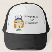 Casquette Patrick est MON homeboy (Devant)