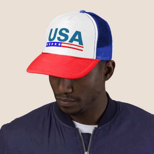 Casquette Patriote des Etats-Unis (En situation)