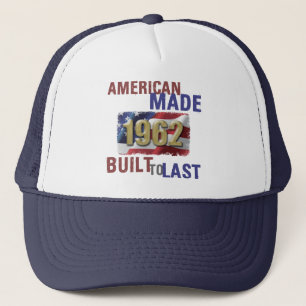 Casquette Patriotic 1962 60th Birthday