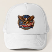 Casquette Patriotic Bronze 250th Anniversary Emblem (Devant)
