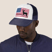 Casquette Patriotic Yellowstone Hat (En situation)