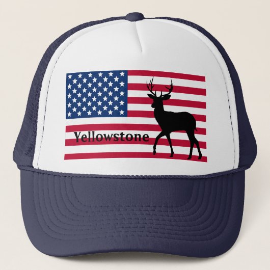 Casquette Patriotic Yellowstone Hat (Devant)