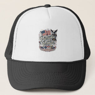 Casquette Patriotique et fier vintage quatrième juillet