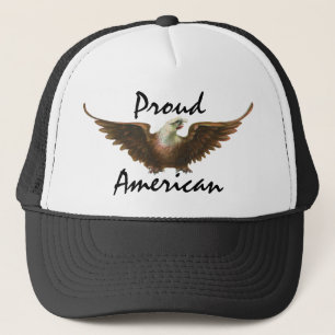 Casquette Patriotisme Vintage Aigle Américain à tête blanche