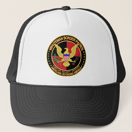 Casquette Patrouille de frontière de Minuteman (v157-9) (Devant)