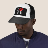 CASQUETTE PATTE DE CHIEN D'AMOUR TENDANCE   (En situation)
