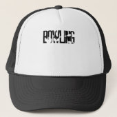 Casquette pattern cool text logo hit bowling pins overturn s (Devant)