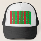 Casquette Patterns de Christma Tree (Devant)