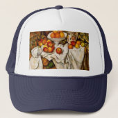 Casquette Paul Cezanne Pomples Oranges Impressionnisme (Devant)