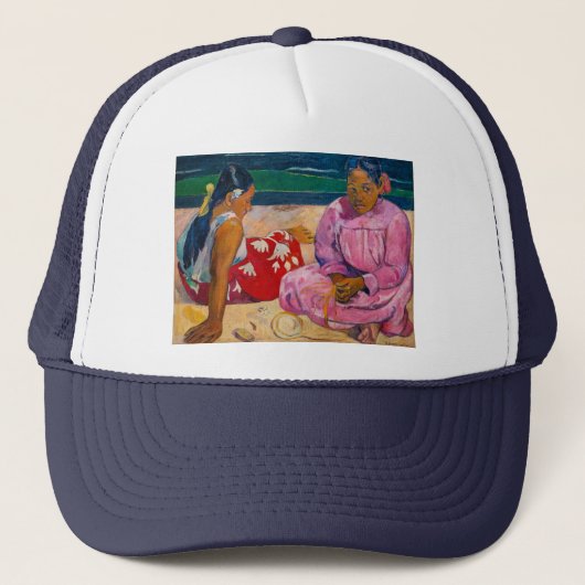 Casquette Paul Gauguin - Femmes tahitiennes (Devant)