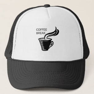 Casquette Pause café