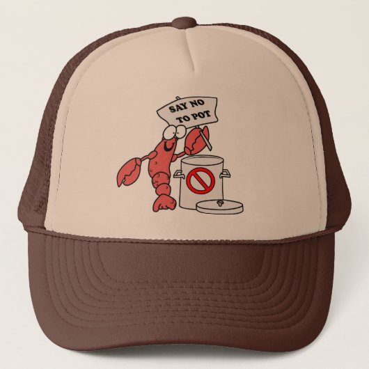 Casquette Pauvre homard (Devant)