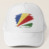 Casquette pavillon des Seychelles (Devant)