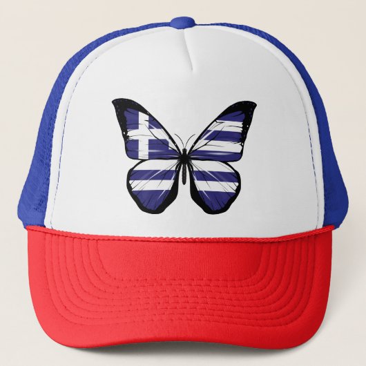 Casquette Pavillon papillon grec (Devant)