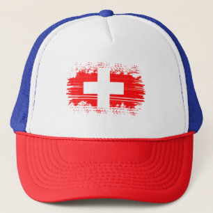 Casquette pavillon suisse