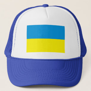 Casquette Pavillon ukrainien bleu et jaune golf ou
