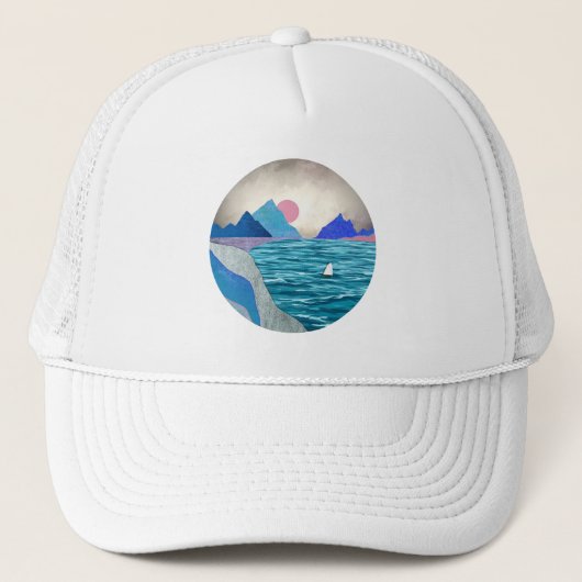 Casquette Paysage de Sailboat Cove (Devant)