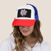 Casquette Peace Love Cure Rhumatoïde Arthritis Awareness (En situation)