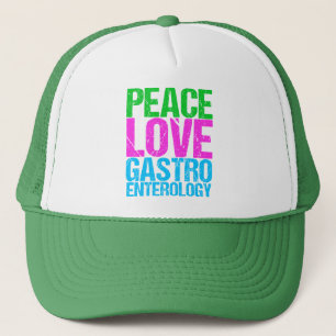 Casquette Peace Love Gastroentologie