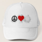 Casquette Peace Love Golf Emblem (Devant)