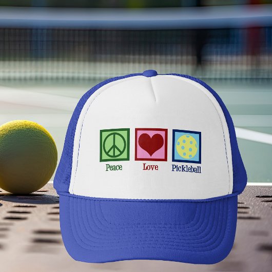 Casquette Peace Love Pickleball