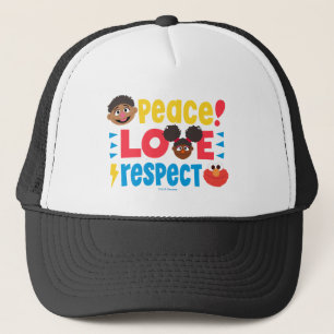 Casquette Peace Love Respect
