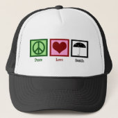 Casquette Peace Love Seattle (Devant)