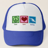 Casquette Peace Love Surfing (Devant)
