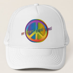 Casquette Peace Om Shanti