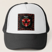 Casquette "Peace : with Shield Emblem" (Devant)