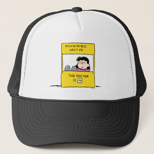 Casquette Peanuts | Lucy & the Doctor Is In (Devant)