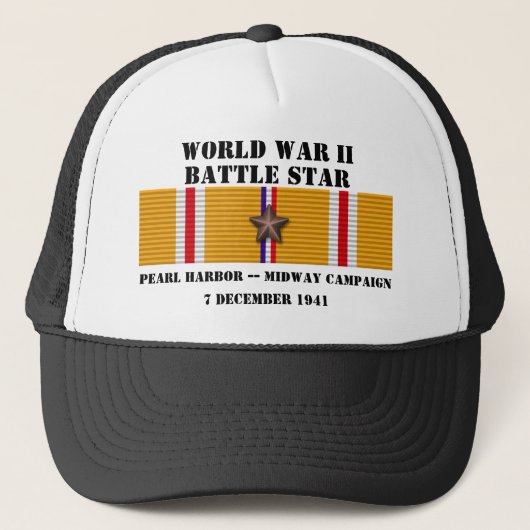 Casquette Pearl Harbour / Midway (Devant)