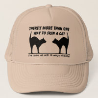 Peau D'un Chat Chapeau Drôle D'humour