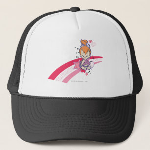 Casquette PEBBLES™ sur arc-en-ciel rose